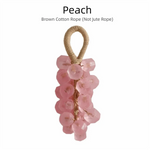 Handmade Grape Soap on a Rope