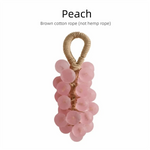 Handmade Grape Soap on a Rope